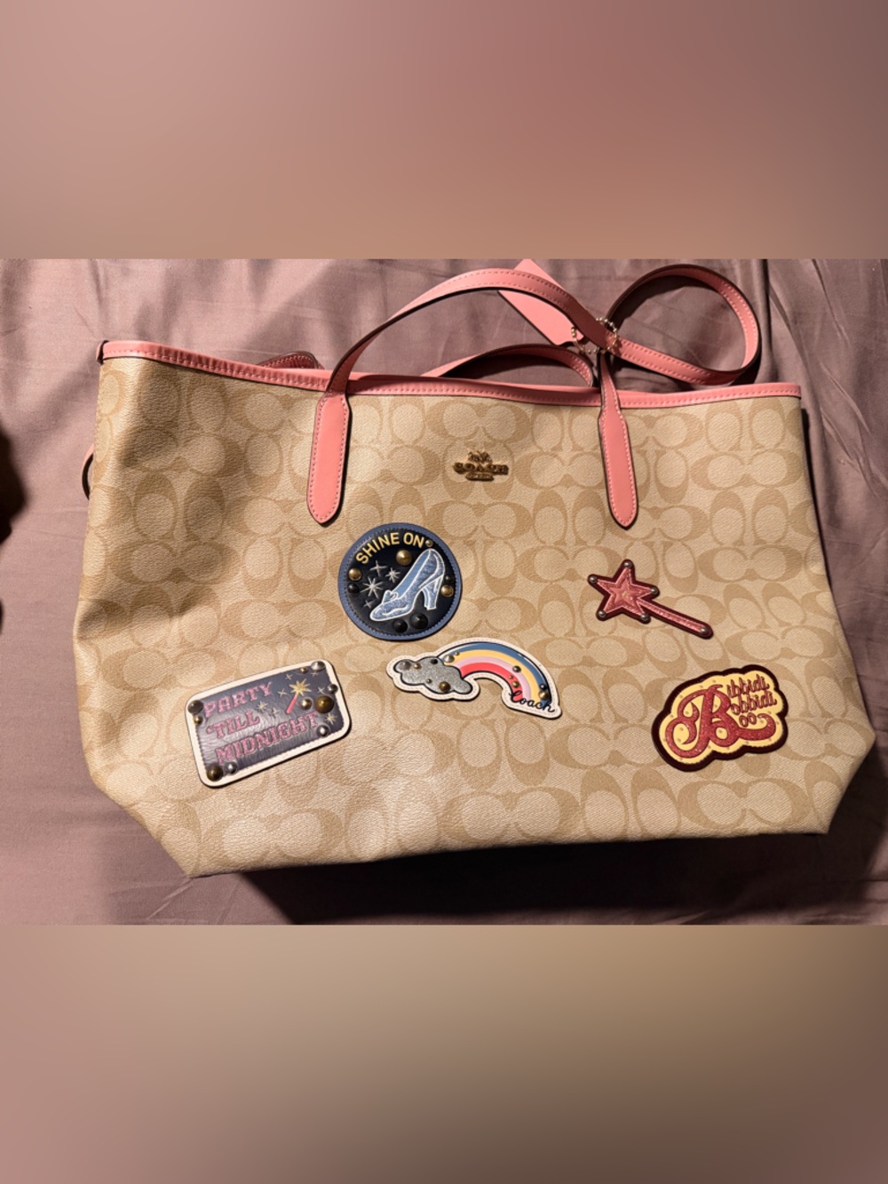 Coach X Disney Collaboration “Cinderella” Tote